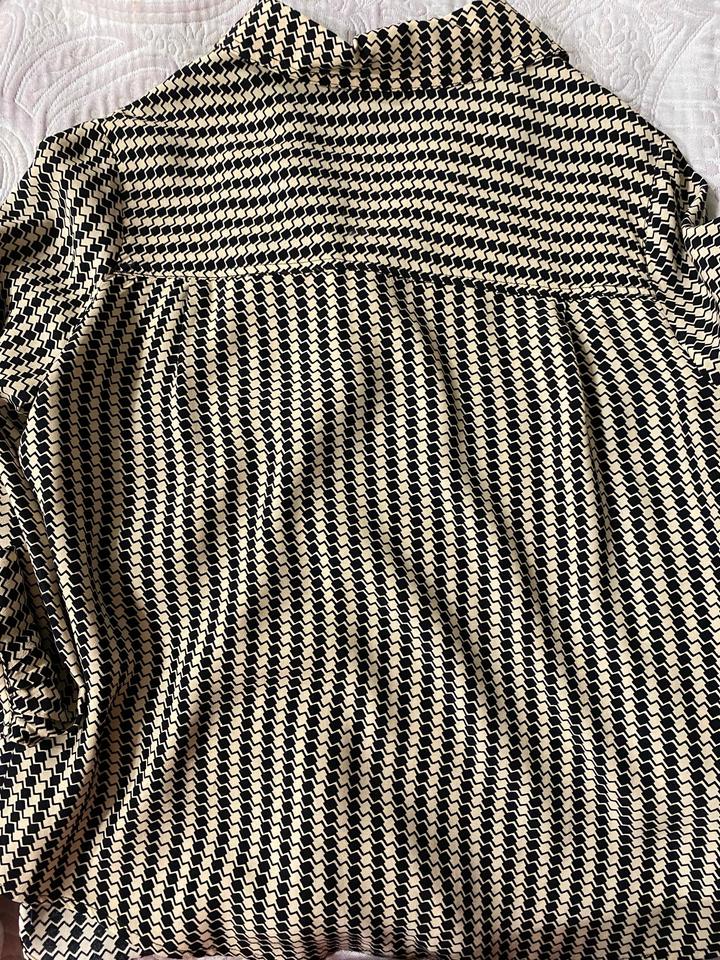 Рубашка пижамный стиль