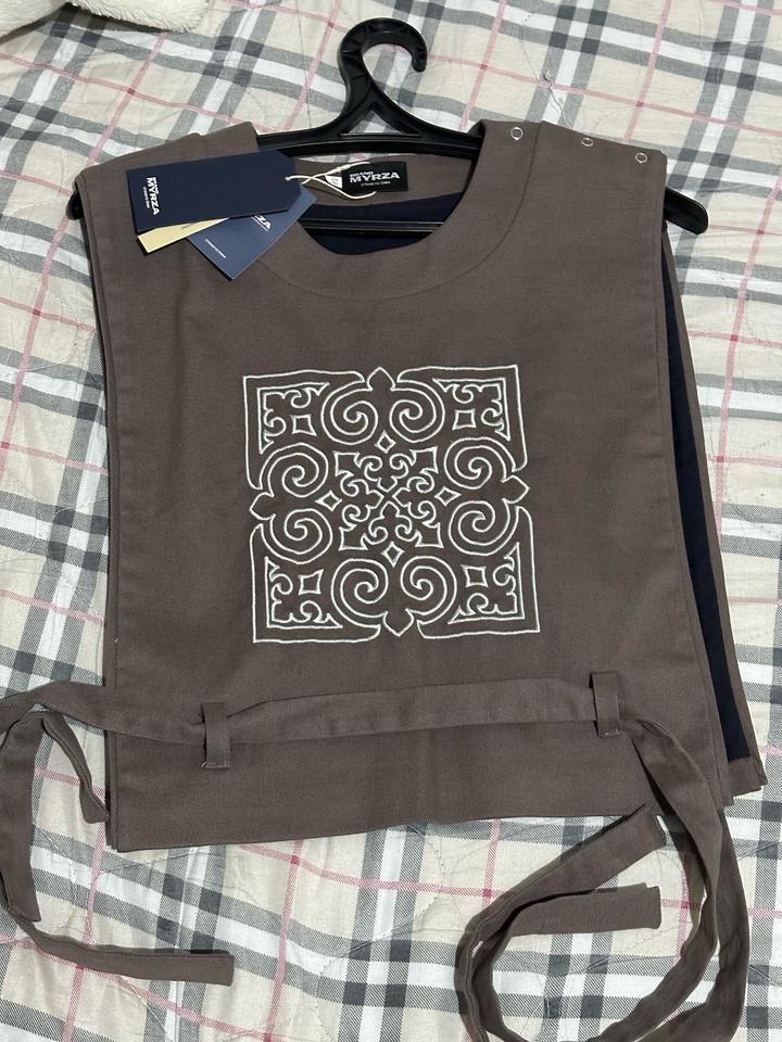 этно нац-я Myrza.Brand оюлы джинса жилет