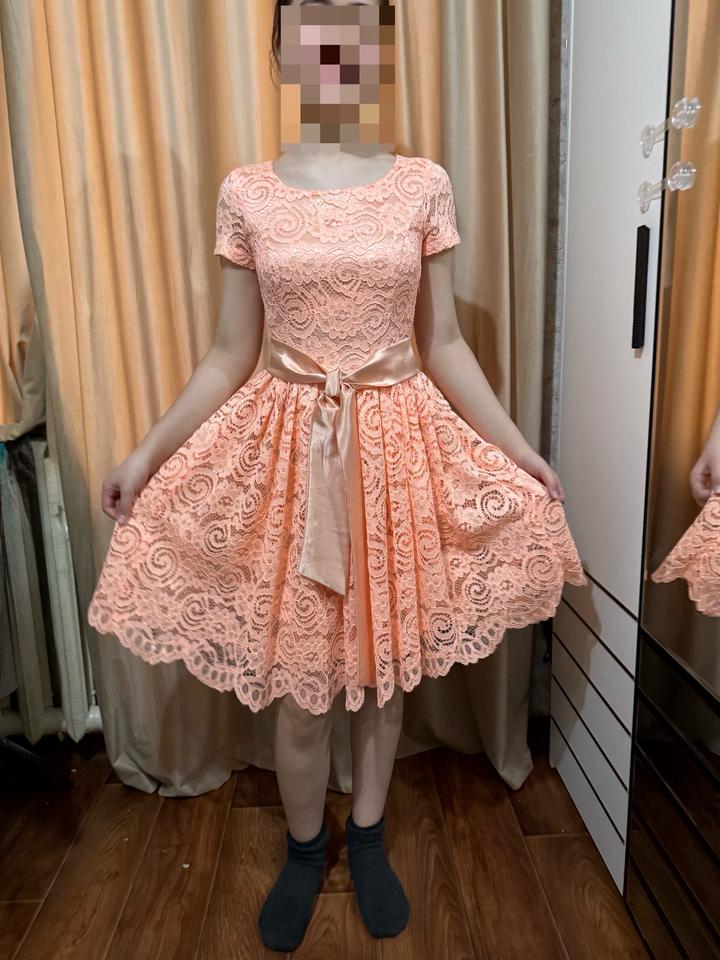 Нежное платье