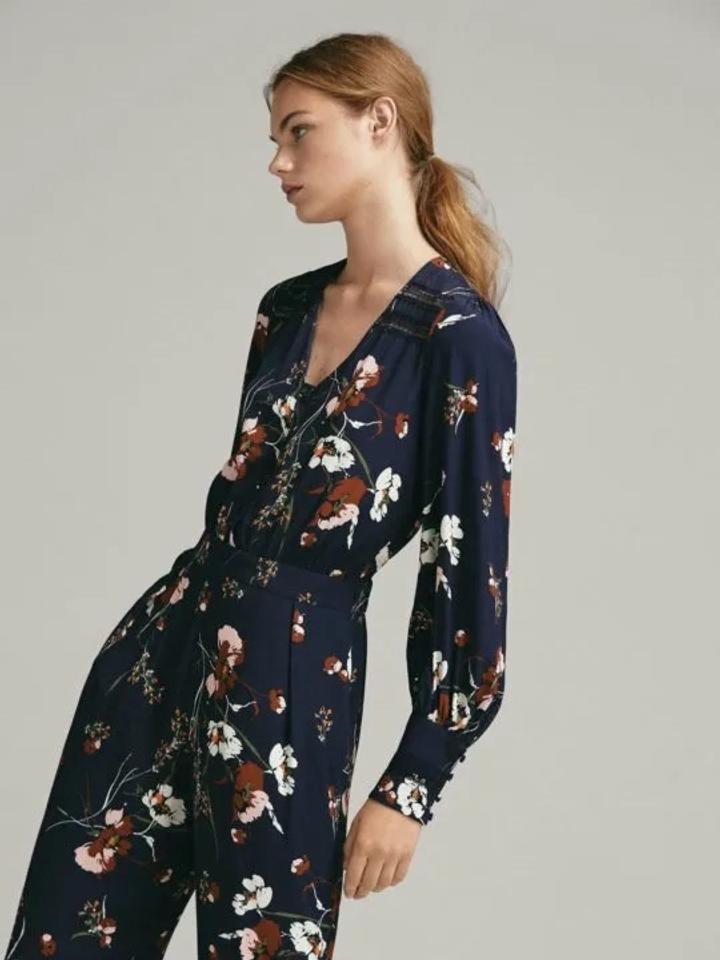Комбинезон Massimo Dutti с цветочным принтом