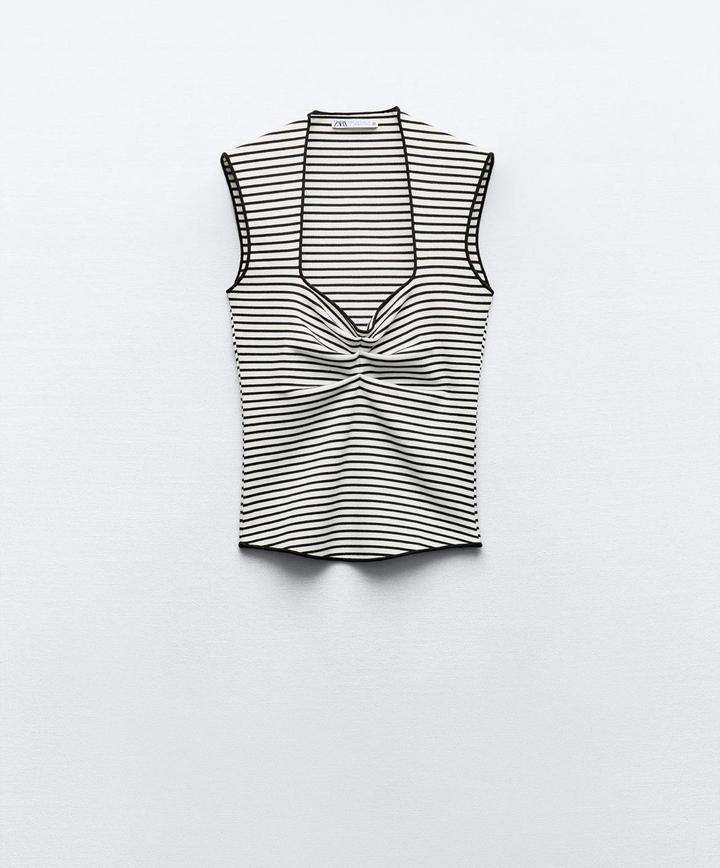 Утягивающий топ Zara новый