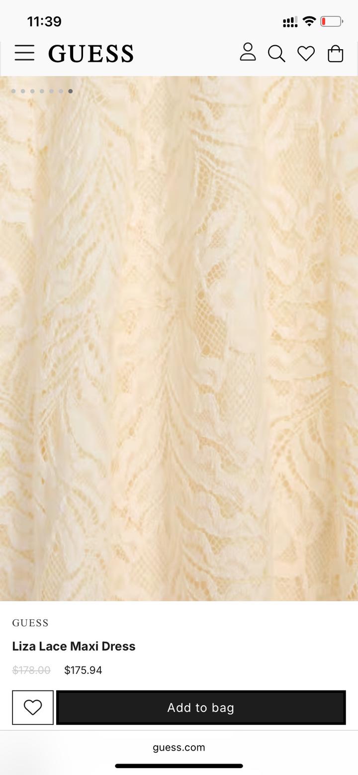 Элегантное платье от GUESS