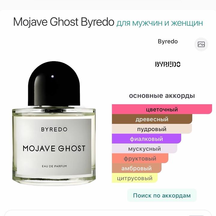 Byredo Mojave ghost