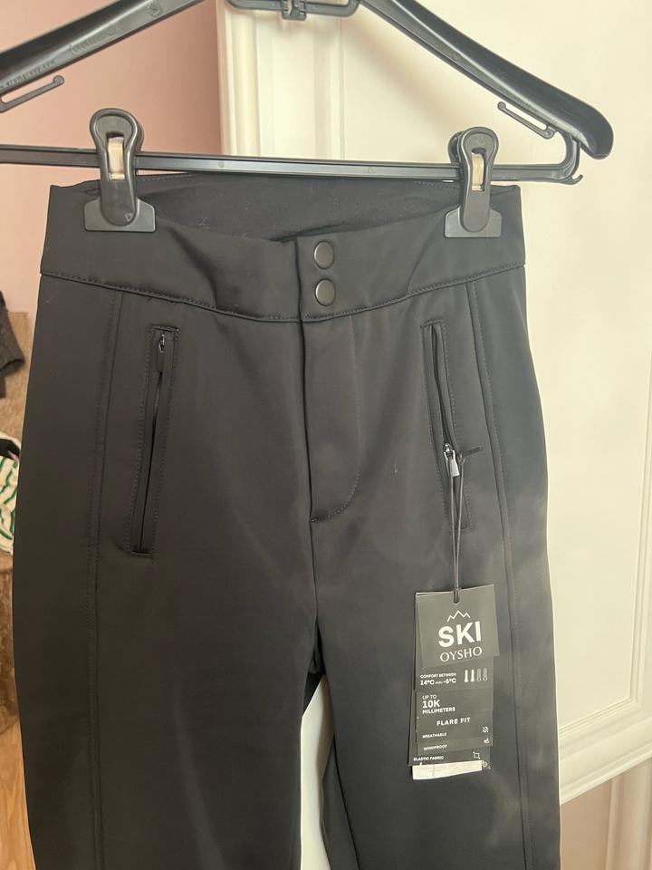 Расклешенные лыжные брюки SKI из водостойкой эластичной ткани