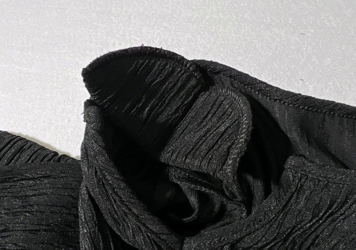 Новый черный топ блузка S р 42-44 с блеском офисный casual textured рубашка