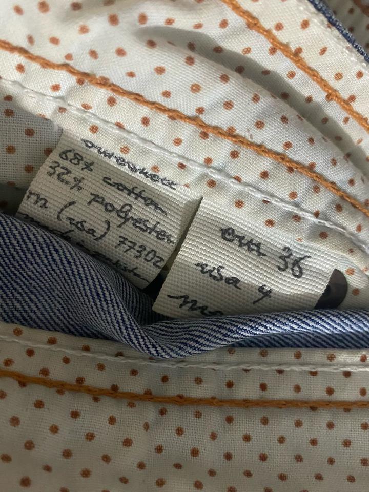 Летние джинсовые шорты бермуды Zara trf