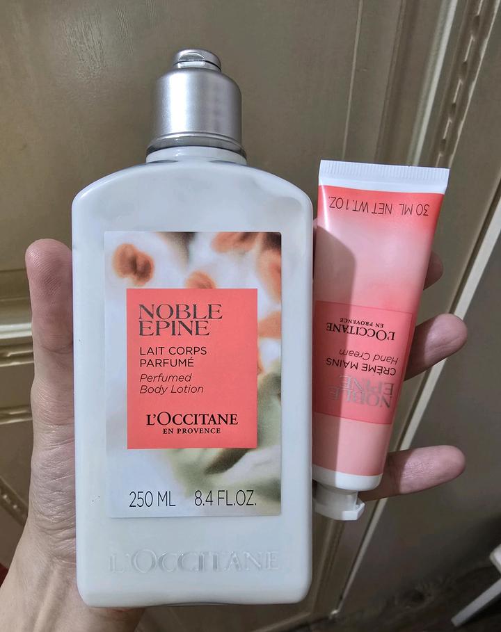 Лосьон для тела и крем для рук Noble Epine L'Occitane en Provence