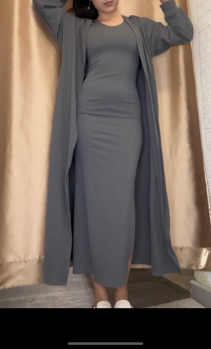 Двойка (платье+абайка)