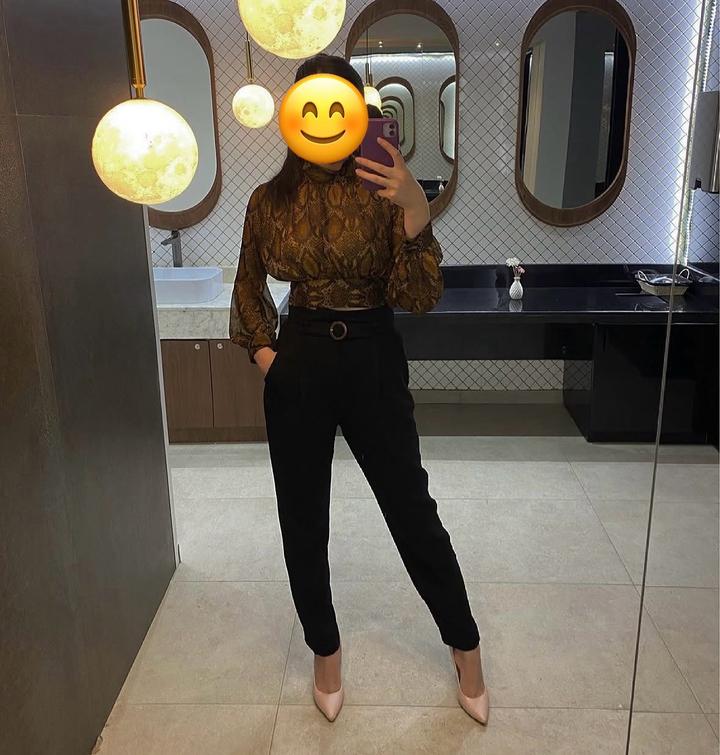 Блуза Zara с анималистичным принтом