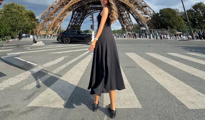 Черное платье Zara