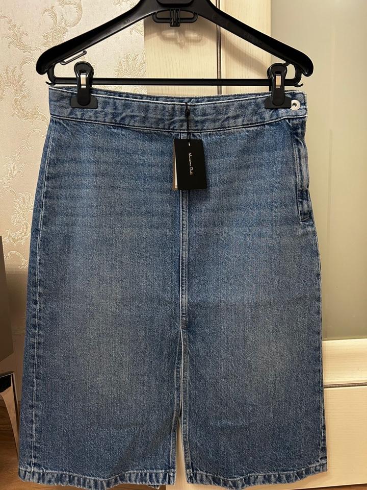Джинсовая юбка Massimo dutti