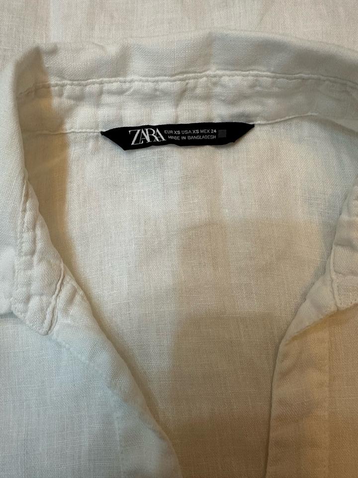 Льняная рубашка Zara