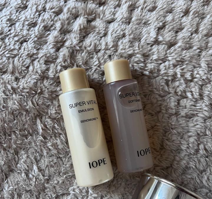 Премиальный уход за лицом тонер и эмульсия мини версия