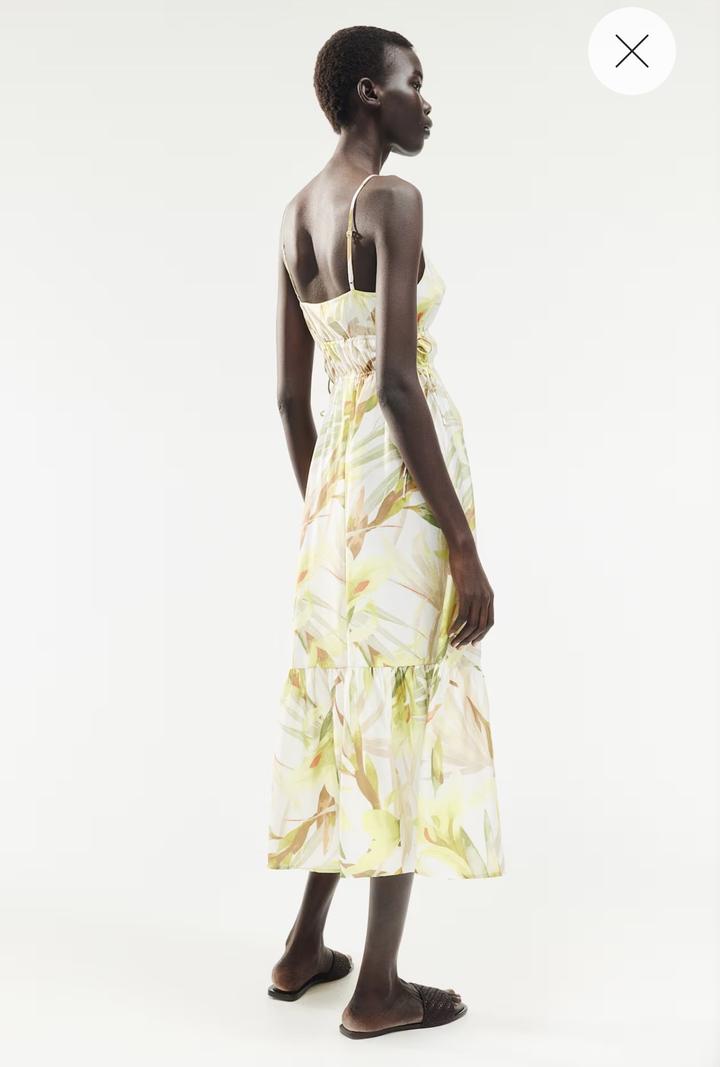 Платье H&M с принтом