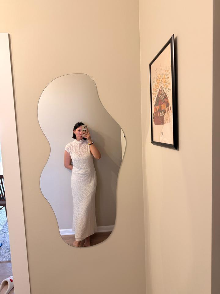 Белое платье Zara