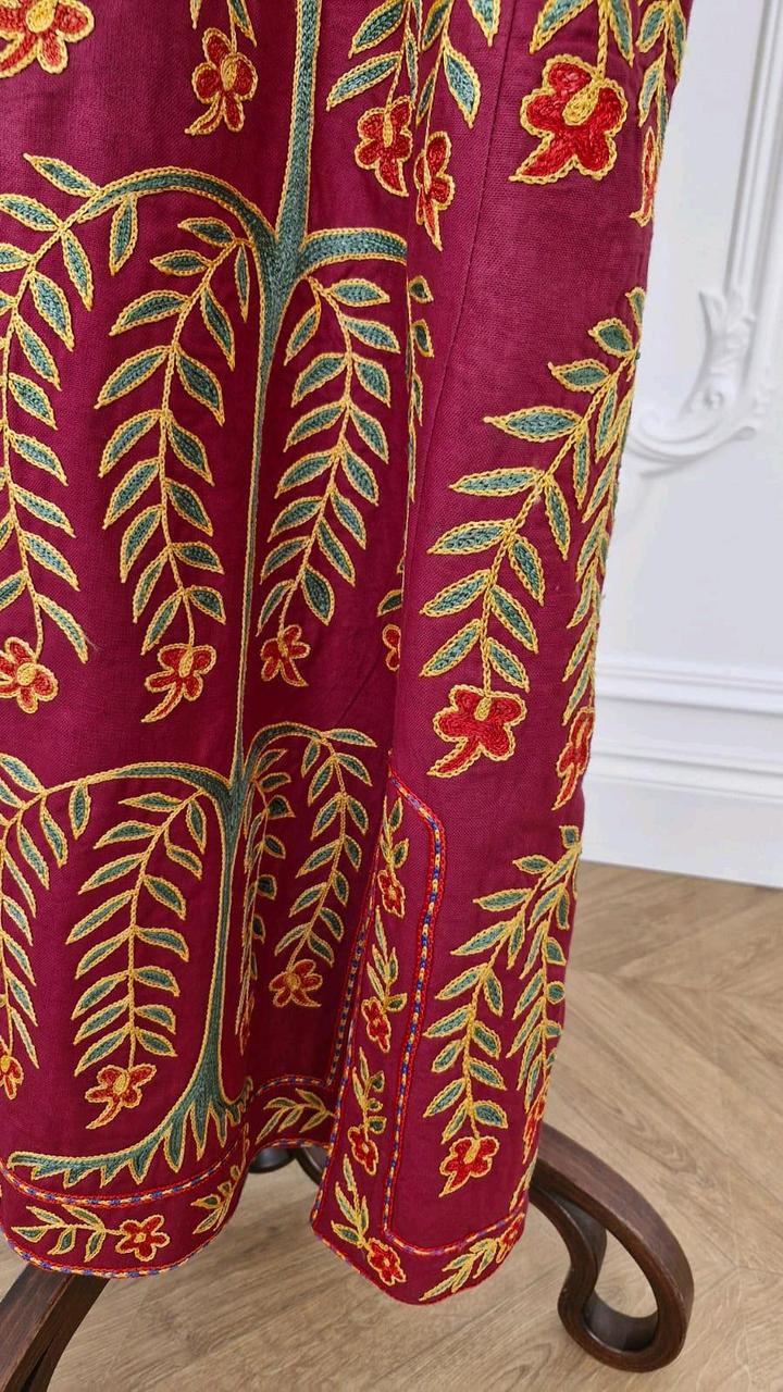 Чапан. Вышивка сюзане.