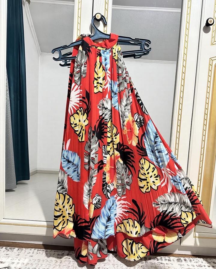 Платье свободного кроя