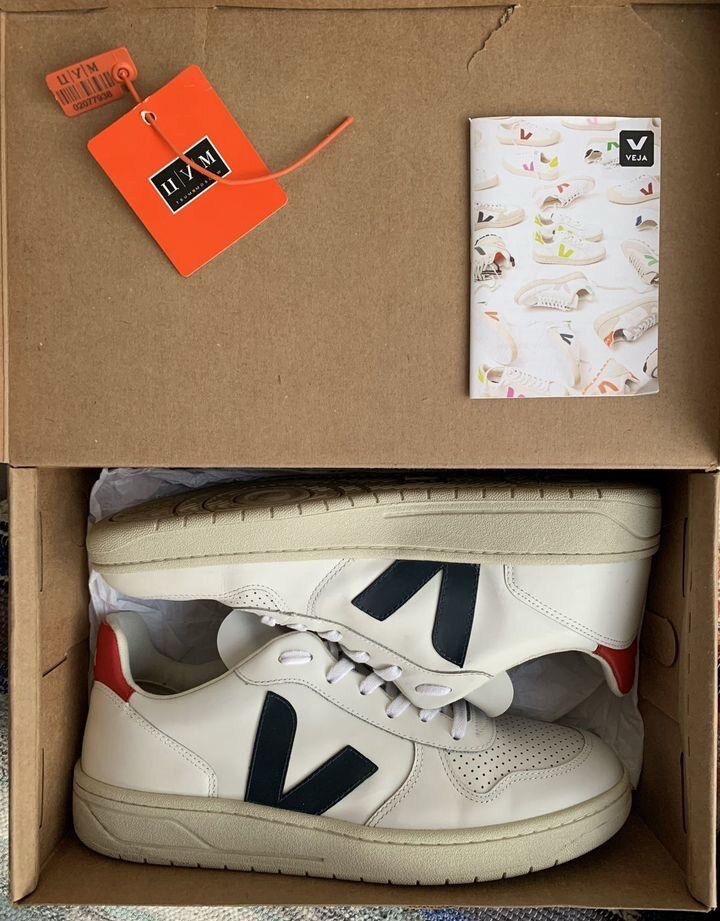 Кроссовки VEJA MAN V-10 LEATHE