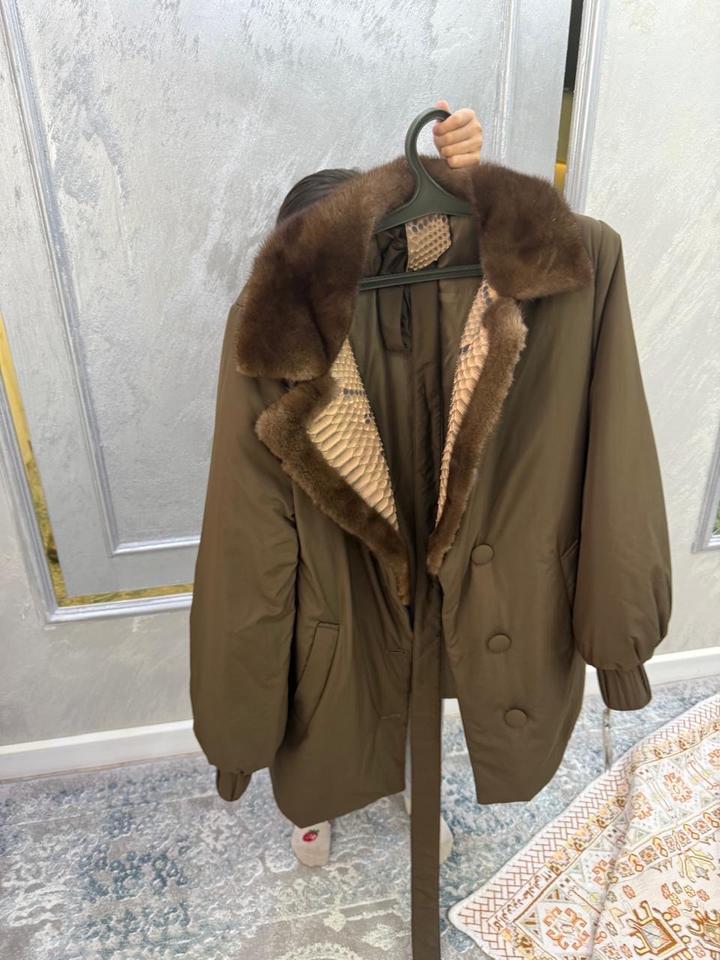 Куртка Рафаело с норковым воротником