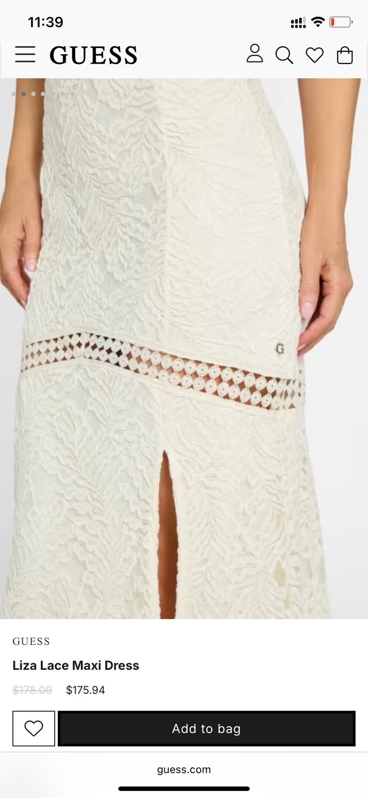 Элегантное платье от GUESS