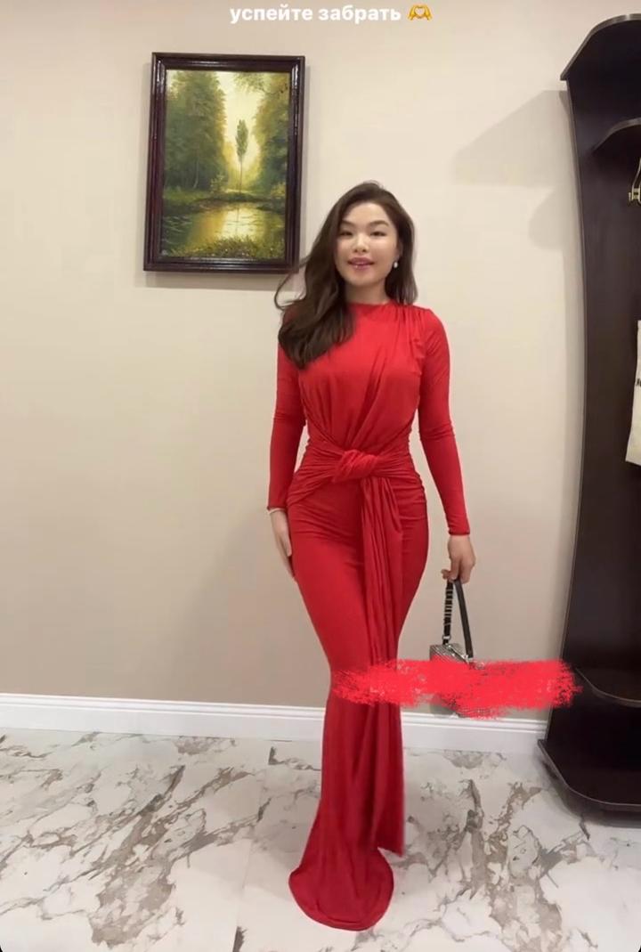 Красное платье,xs-s