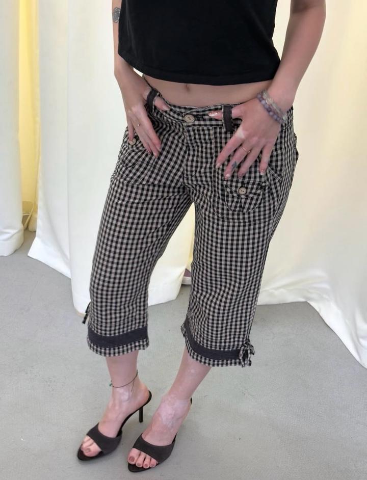 Капри plaid
