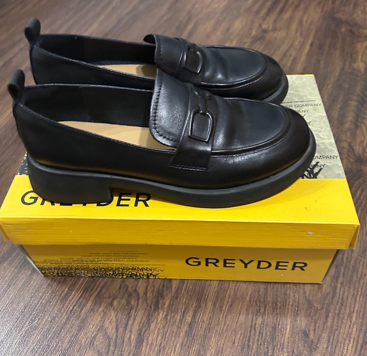 Кожанные лоферы Дагем