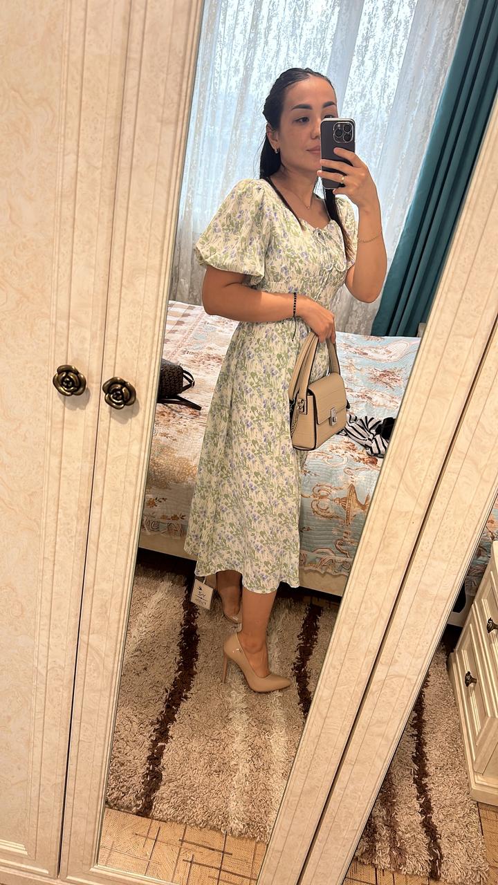 Нежное платье