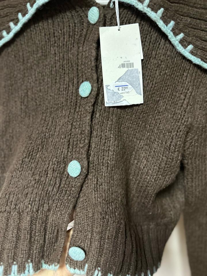 Кардиган Zara с акцентным воротником