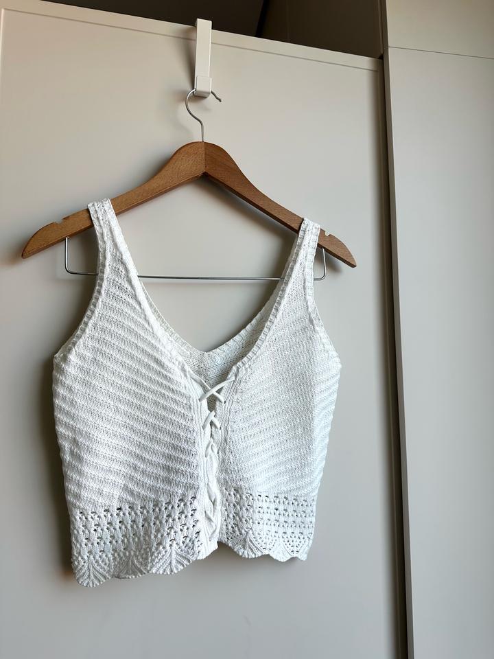 Вязанный топ