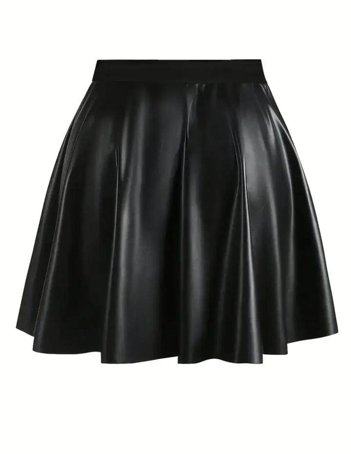 Юбка эко кожа с м