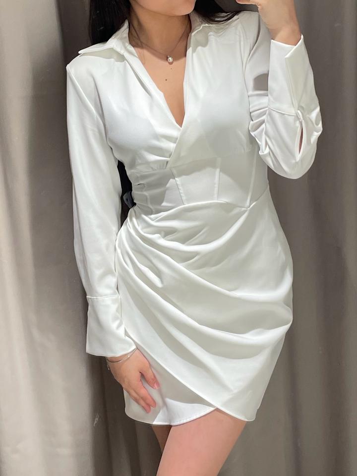 Белое платье Zara