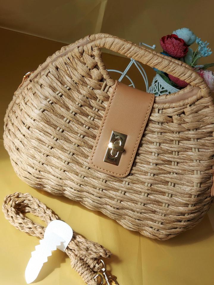 Плетёная сумка