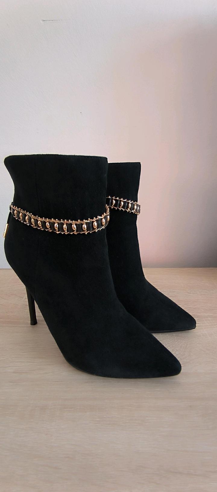 Батильоны натуральная замша