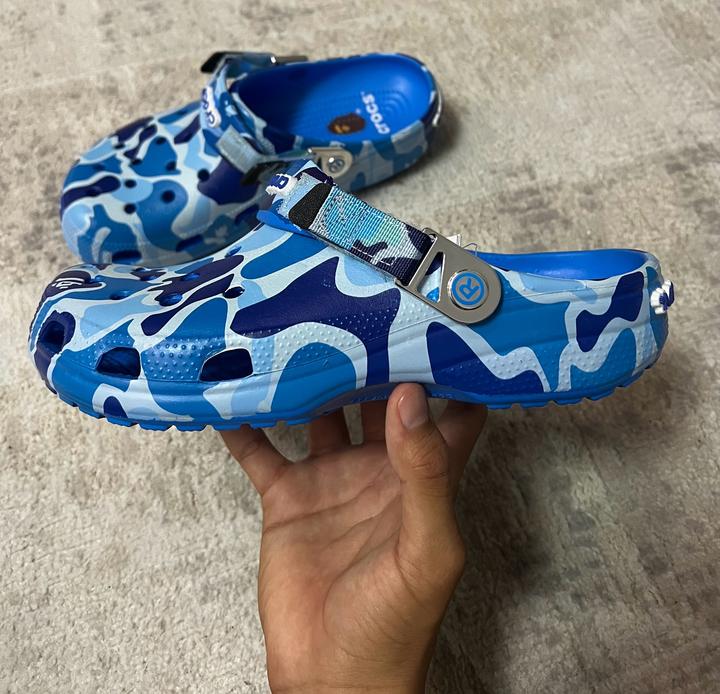Crocs x bape