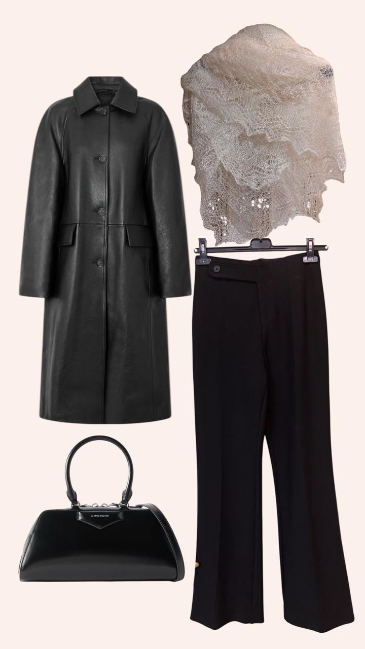 Чёрные брюки