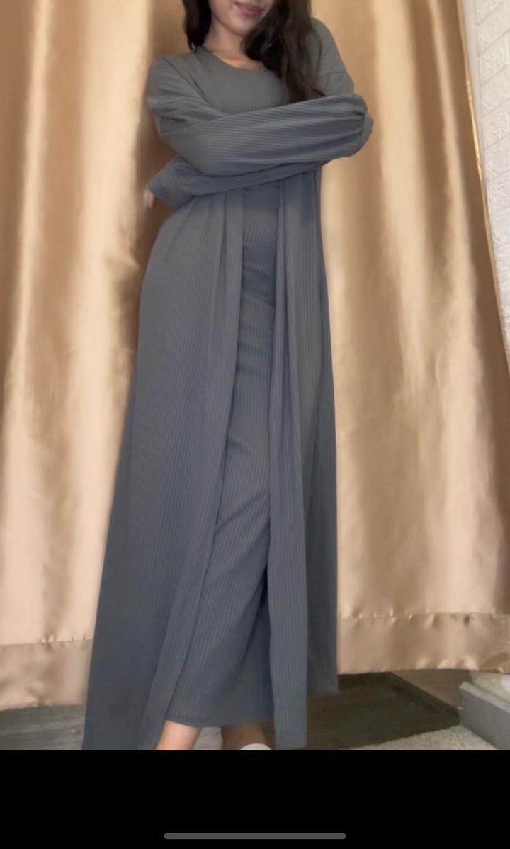 Двойка (платье+абайка)