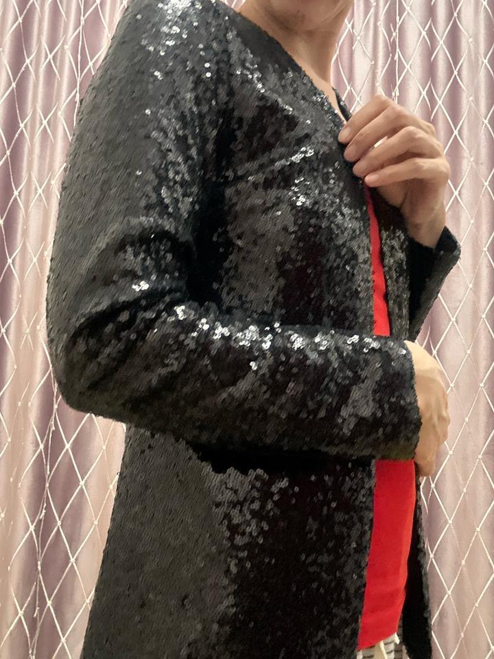 Кардиган с пайетками