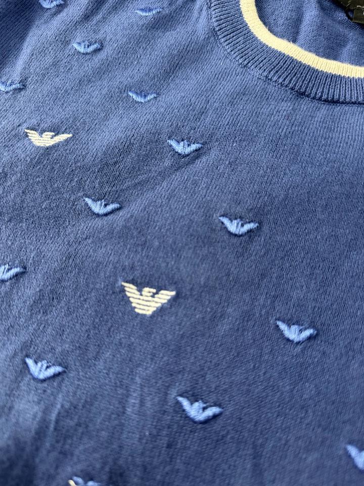 Трикотажное поло Emporio Armani