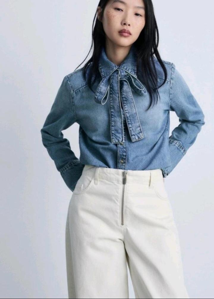 Джинсовая рубашка