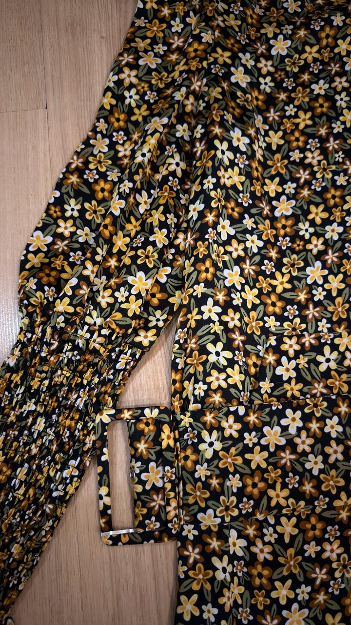 Легкое цветочное платье Zara