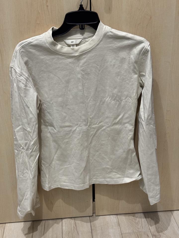 Лонгслив приталенный H&M