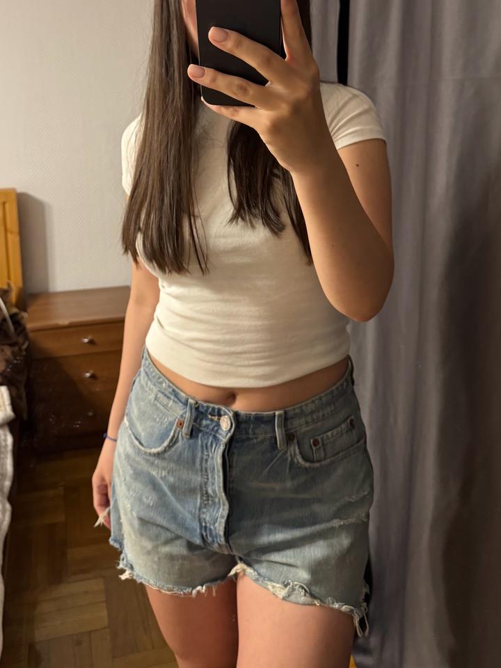 Джинсовые шорты Zara