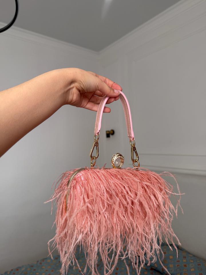 Сумка с перьями