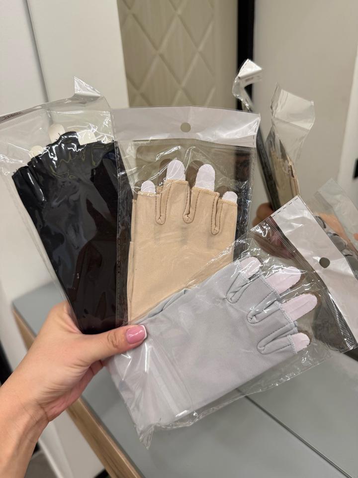 Перчатки для маникюра с защитой от ультрафиолета UPF50+ 3500тг