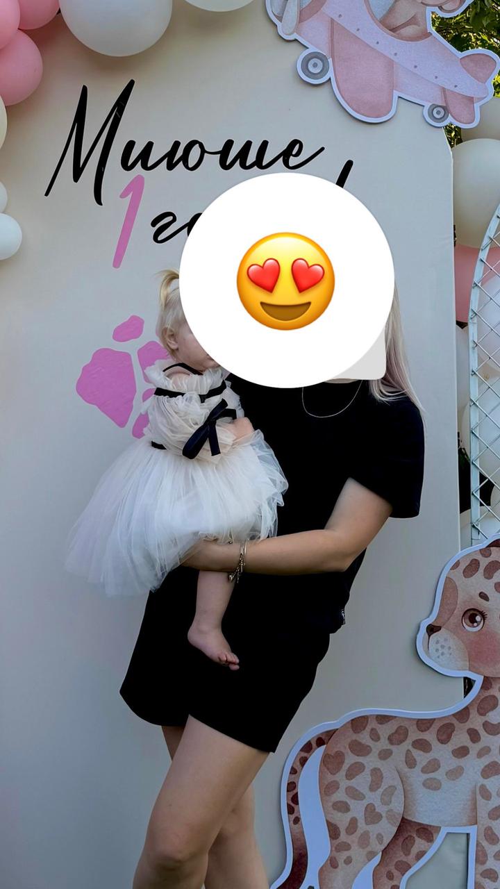 Нарядное детское платье