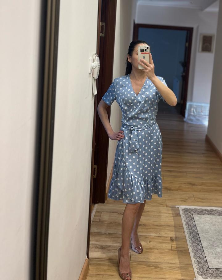 Платье летнее на запах