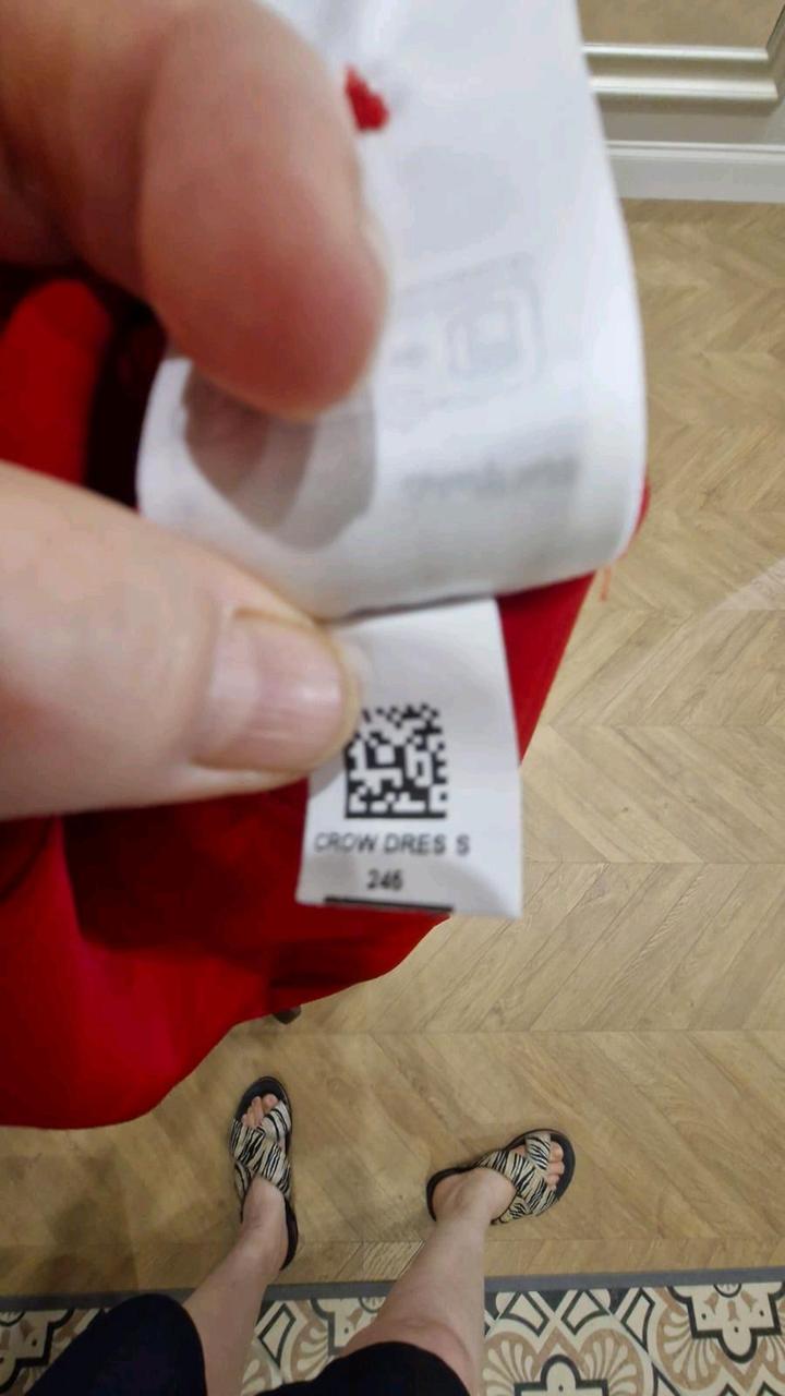 Платье красное COS