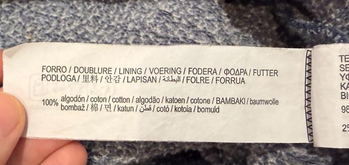 Темно-синее худи Pull&Bear