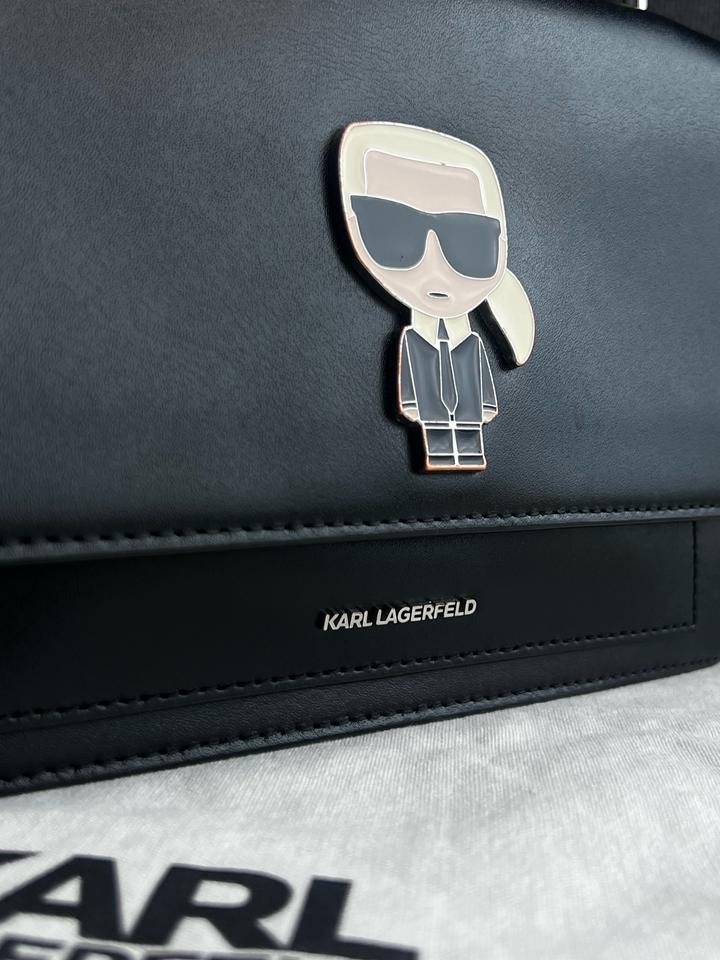 Черная сумка Karl Lagerfeld